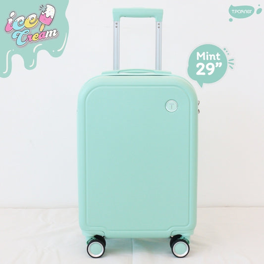 TPartner Hardshell Checked Luggage Bag Travel Trolley TSA 29 - Mint Green"
